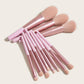 YT beauty  11 pcs pink color Makeup Brushes set OEM logo