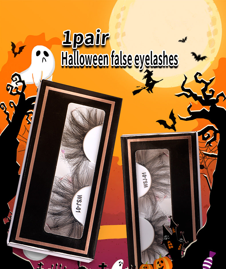 YT Beauty WHOLESALE Halloween false eyelashes 3D multi-layer thick imitation mink hair eyelashes