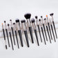 YT Beauty 16 PCS makeup brush set black makeup foundation brush