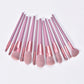 YT Beauty 12 pcs Pink makeup brushes set eye shadow brush for daily makeup